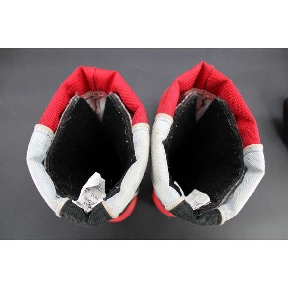 Crocs Unisex Snomini  Size 10/11 Snow Boot Red Black Gray - Picture 9 of 10